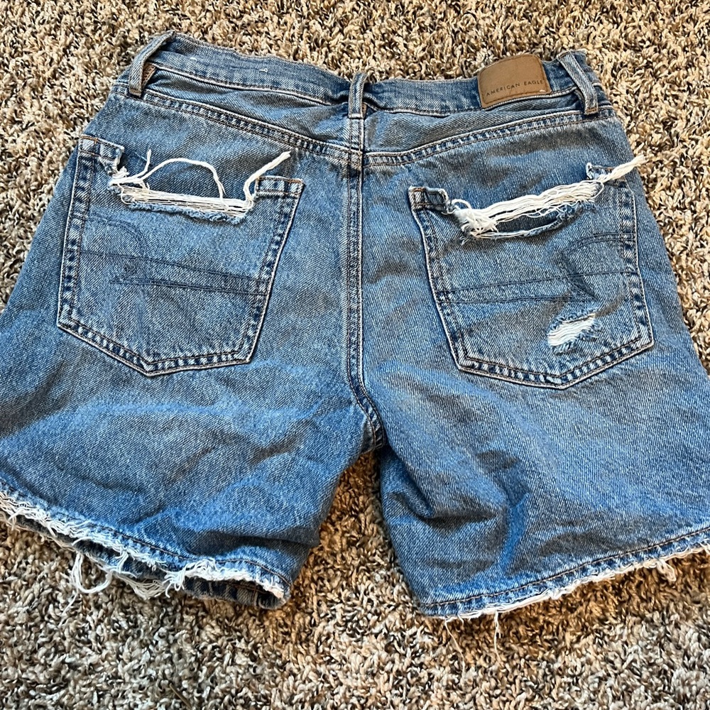 American eagle shorts high rise